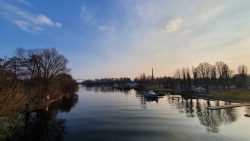 Beginn der Wanderung - Henningdorfer Brücke