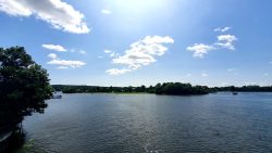 Ausblick vom Potsdamer Hafen auf die Havel