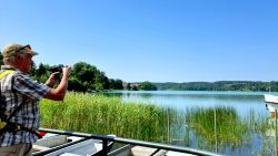 Blick auf dem Schermützelsee, glasklares Wasser