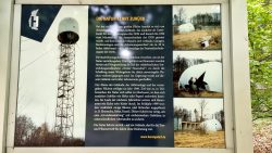 Infotafel zur entsorgten Abhörstation