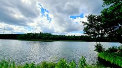 Und noch einmal Wolkenspiel am Strand des Bötzsees