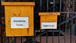 Maria-Magdalenen-Kirche, tolle Idee nur leider nichts drin in den Kisten