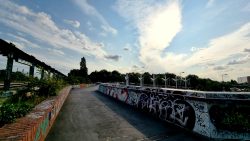 Brücke über den Sachsendamm