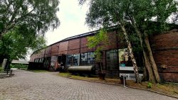 Südgelände, Lagerschuppen der Gleisanlagen