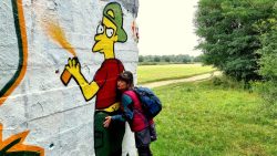 Und um die Ecke den Homer entdeckt