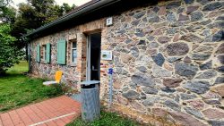 Das Tagelöhnerhaus, im Moment Corona-Teststation, Groß Ziethen