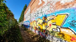 Street Art am Mariendorfer Hafensteg