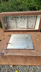 Stachelmatten zur Verhinderung des Grenzübergangs