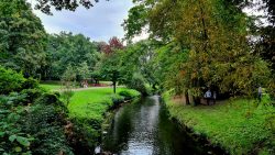 Bürgerpark Pankow, Idylle mit Kunstgenuss