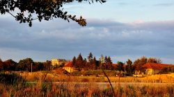 Die Garnison in der untergehenden Sonne