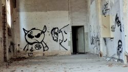 Das Innere der Pulverfabrik