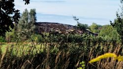 Die erste Lagerhalle kommt in Sicht