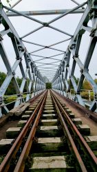 Ein Blick über die Klinkerhafenbrücke