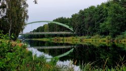 Die Blick auf die Neue Brücke Malz 2020