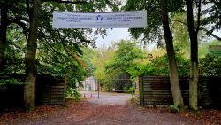 Der Eingangsbereich der Heilstätten