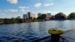 An der Havel, Blick auf Industriedenkmäler