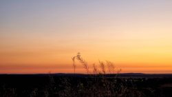 Die Sonne war schon untergegangen, leider