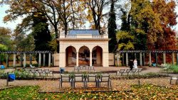 Pavillion im Rosengarten, Bürgerpark Pankow
