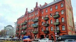 Restauriertes Haus, Badstraße Ecke Exerzierstraße