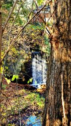 Der kleine Wasserfall bei Rosenthal