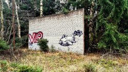 Street Art nähe Atomraketenbunker