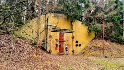 Der Atomreaktorbunker mit Street-Art