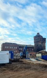 Die Filmstudio Baustelle von der anderen Seite