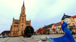 Nach der Befreiung aus der Stadtkirche Fürstenberg/Havel