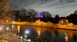 Blick auf die Zitadelle von der Julius-Turm-Brücke