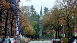 Ein letzter Blick auf den Kreuzberg