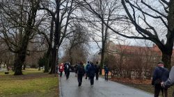 Der Spandauer Wanderverein unterwegs im Münsinger Park