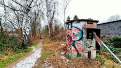 Vermutlich ein Stromkasten