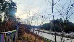 Ein Blick über die Autobahn A115