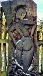 Viele Künstler arbeiten im Skulpturenpark