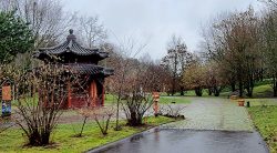 Blick in den Chinesischen Garten