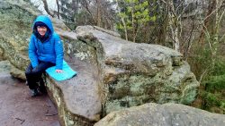 Ich hab schon einmal auf der Sofaklippe Platz genommen