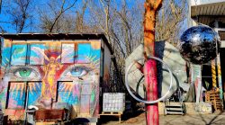 Der Eingangsbereich zum Lost Place