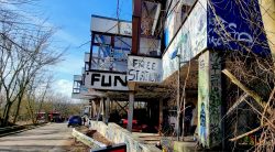 Eingangsbereich auf dem Teufelsberg