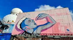 Der Turm schon in Sicht