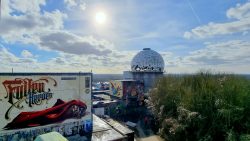 Blick über das Areal