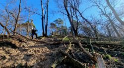 Das Erklimmen einer nicht vorhandenen Treppe