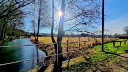 Schwarzer Weg, Brücke über einen Zulauf zum Glindower See