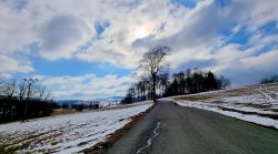 Abstieg vom Spitzberg