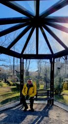 Das Glashaus auf dem Friedhof