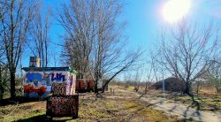 Gebäude auf dem Bahngelände