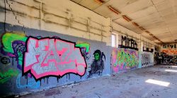 Street Art in den Lagerhallen