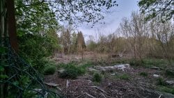 Blick auf das Militärgelände