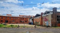 Lost Place von der Bachgasse aus