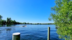 Noch wenig Verkehr auf dem Wasser
