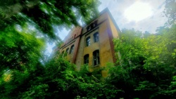 Blick auf Lost Place Kaserne, Detlefsenstraße